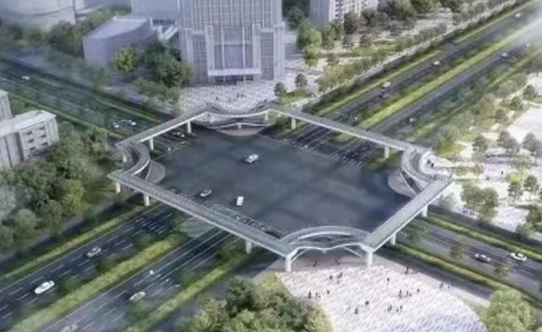 宝龙过街天桥项目